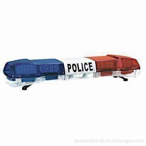 LED Warning Lightbar with 1200mm Length and 100W Speaker/Siren, Various Colors are Available
